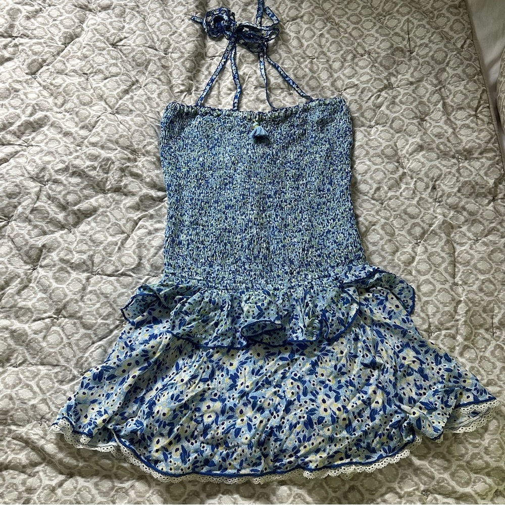 Poupette St. Barth Blue Romper / Dress